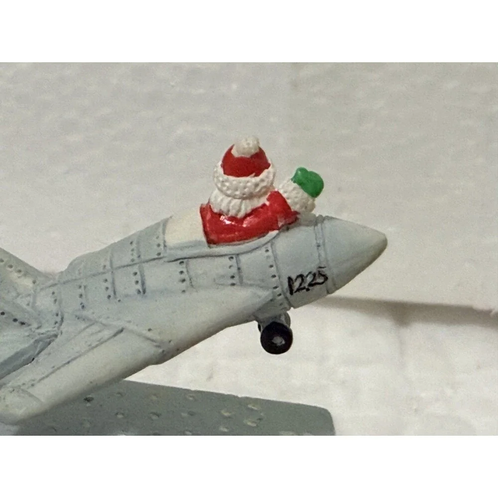 Rare 2000 American Greeting Fifth in Series Navy Ship Military Santa Ornament